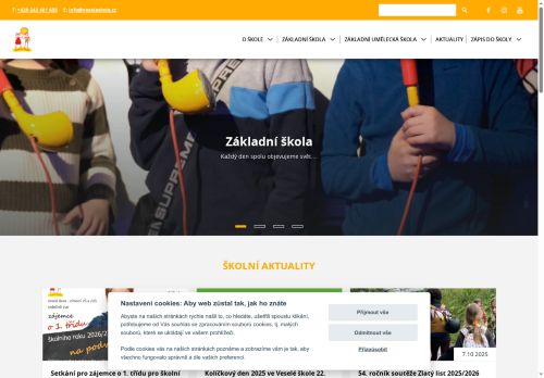 Veselá škola - církevní základní škola a základní umělecká škola