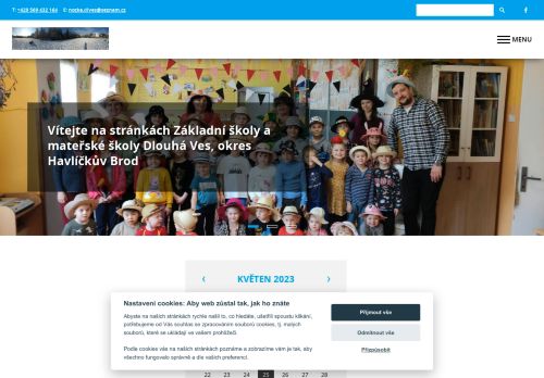 Základní škola a mateřská škola Dlouhá Ves, okres Havlíčkův Brod
